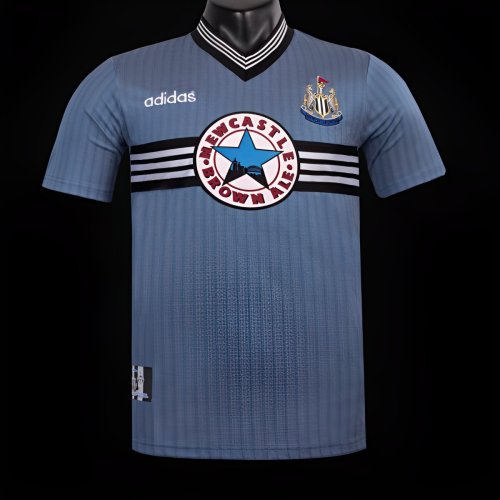 Retro 95/96 Newcastle United Away Grey Jersey