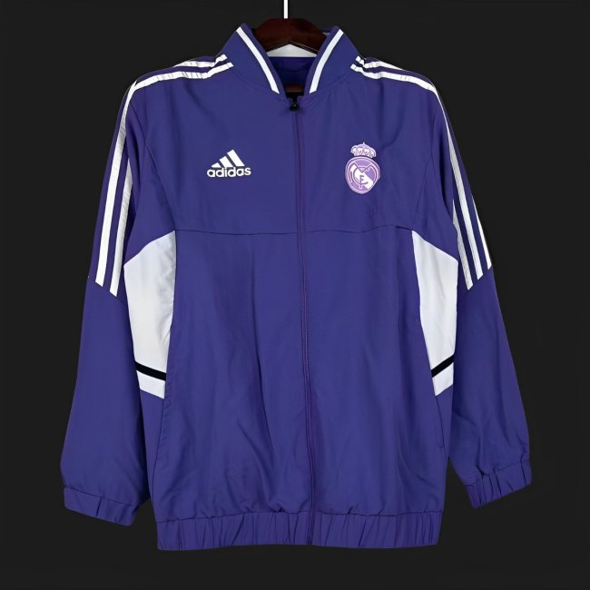 24/25 Real Madrid Blue Windbreaker