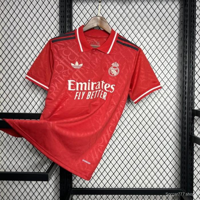 24/25 Real Madrid Red Jersey
