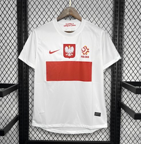 Retro 2012 Poland Home Jersey
