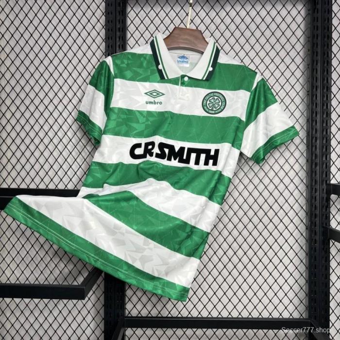 Retro 89/91 Celtic Home Jersey