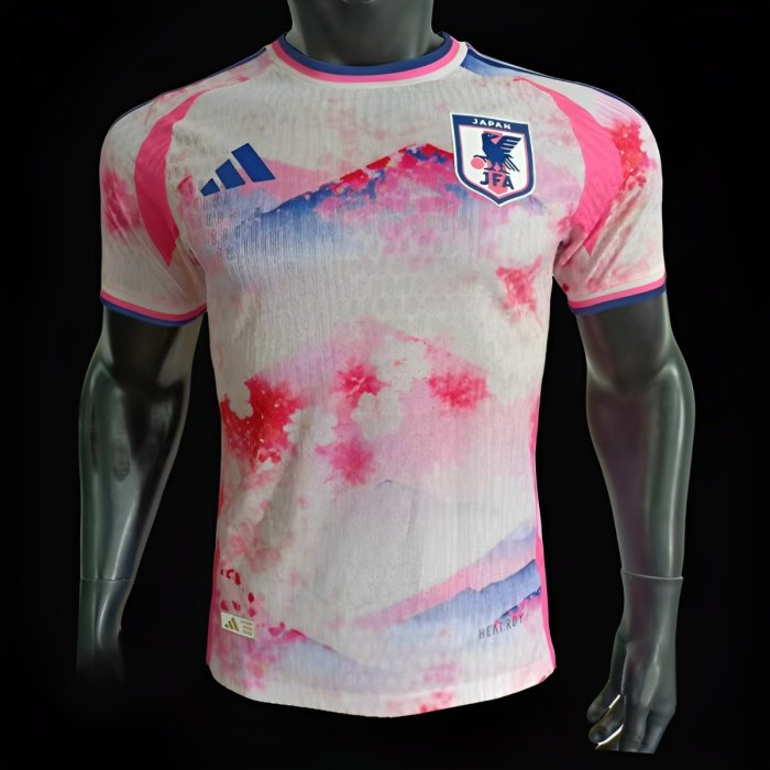 Player Version 2024 Japan White Special White/Pink Jersey