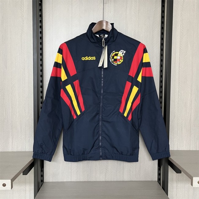 2024 Spain Navy Windbreaker