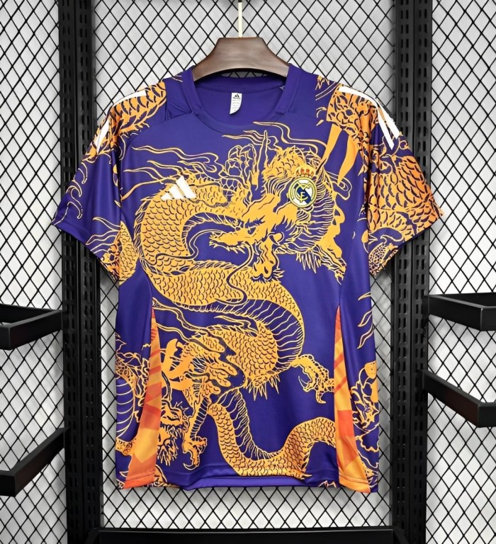 2024/25 Real Madrid Purple Dragon Special Edition Jersey