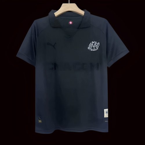 24/25 Olympique Marseille Black 125th Goalkeeper Jersey
