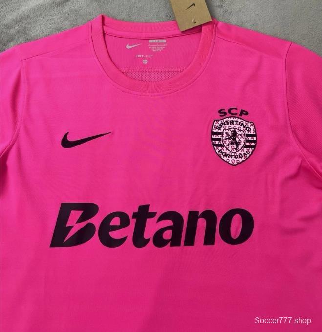 24/25 Sporting Lisbon Pink Jersey