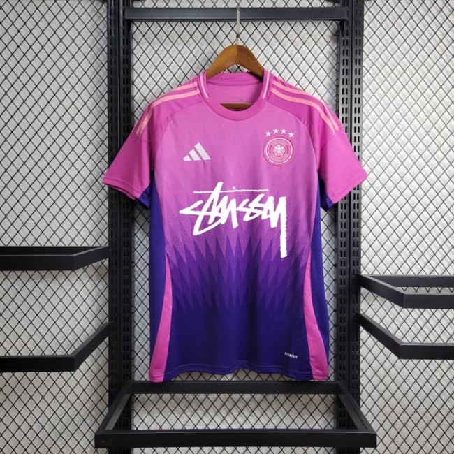2024 Germany x Stussy Away Purple Jersey