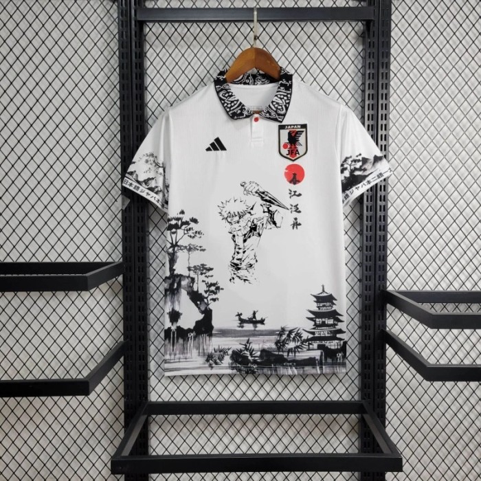 2024 Japan Naruto Uzumaki White Special Jersey