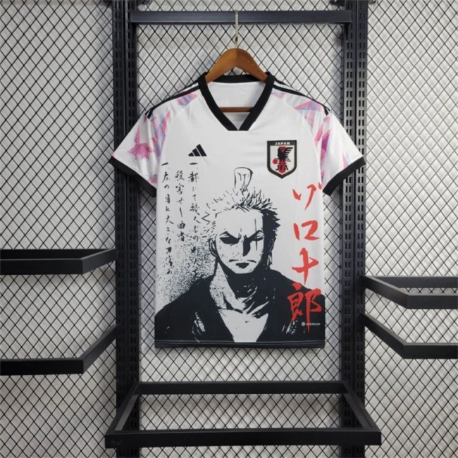 2022 Japan Away White Otaku Zoro Roronoa Jersey