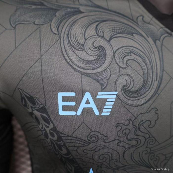 Player Version 24/25 Napoli Third Grey Jersey