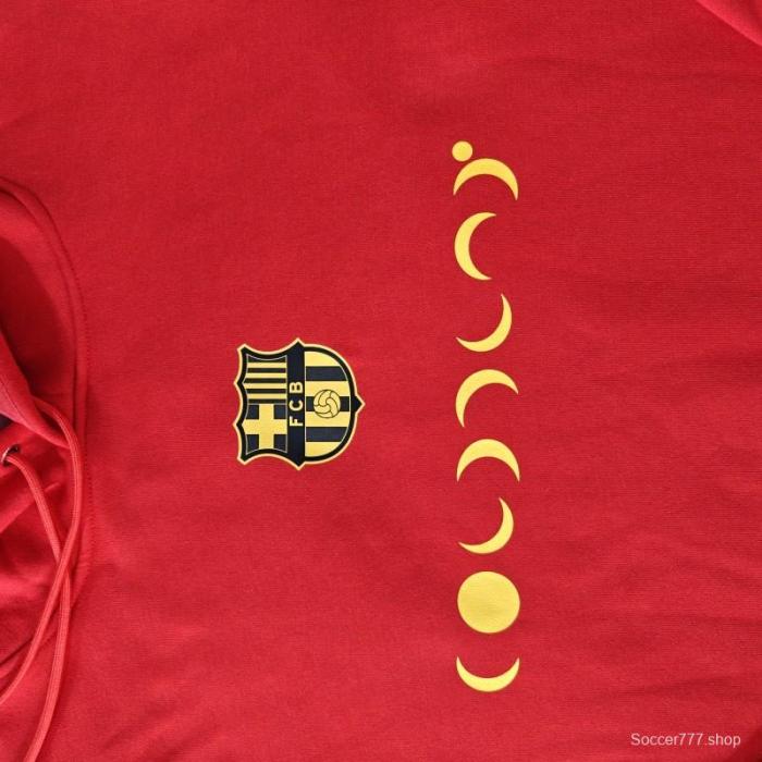 24/25 Barcelona x Coldplay Black/Navy/Red Hoodie
