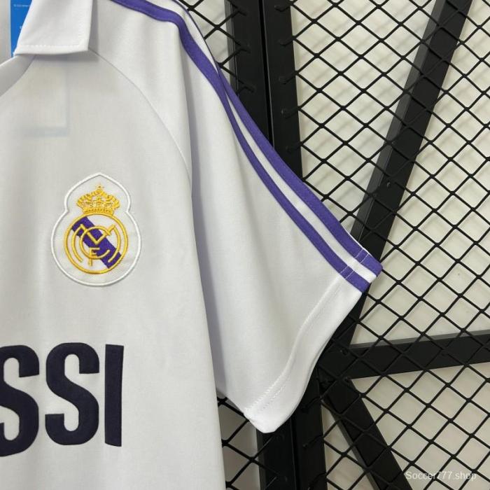 Retro 84/85 Real Madrid Home Jersey