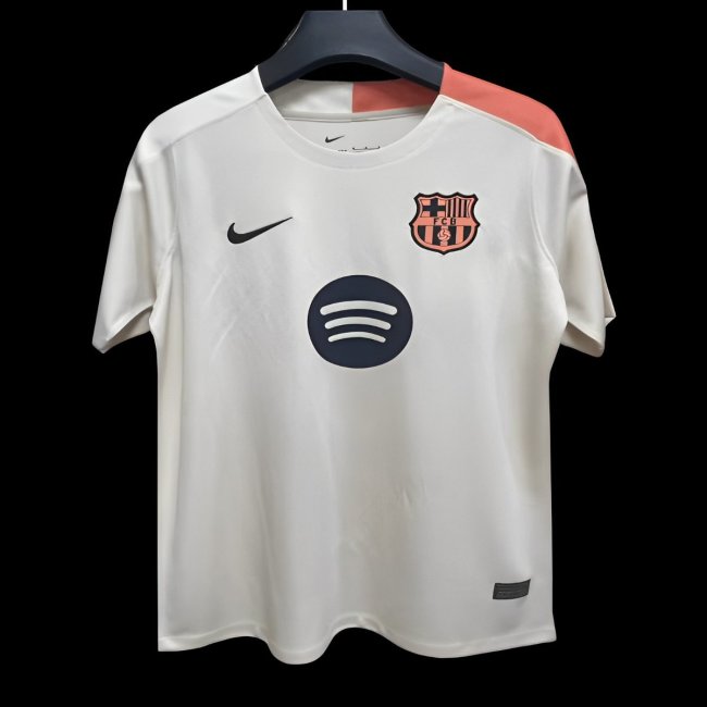 25/26 Barcelona Beige Pre-Match Jersey