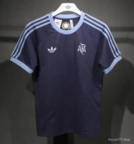 2024 Argentina Navy T-Shirt Jersey