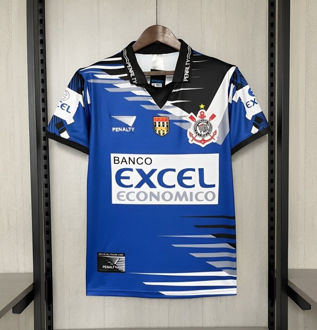 Retro 98/99 Corinthians Third Blue Jersey