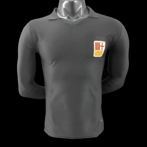 Player Version 24/25 AC Milan 125Th Anniversary Black Long Sleeve Jersey