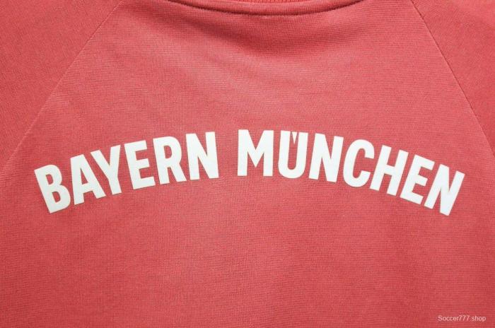 24/25 Bayern Munich Adidas Originals Red Cotton T-Shirts