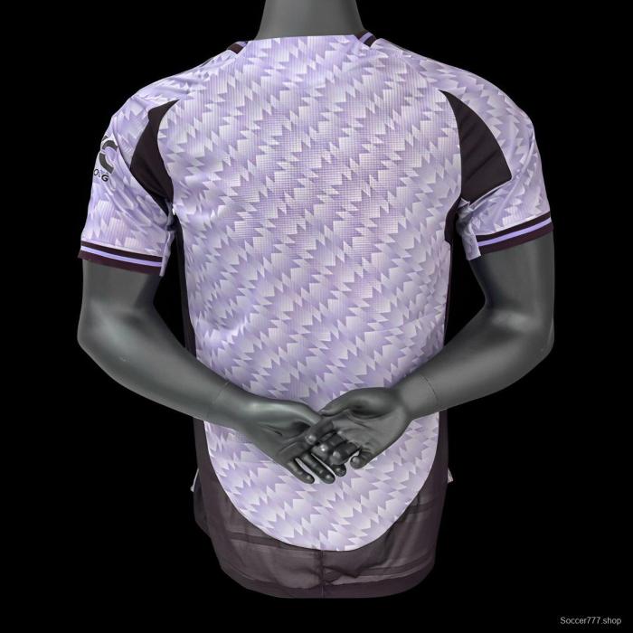 Player Version 25/26 Manchester United Away Purple Jersey