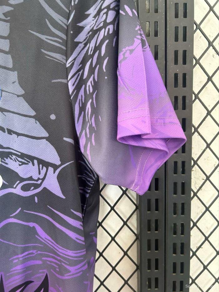 25/26 Real Madrid  Obsidian Dragon  Special Purple Jersey