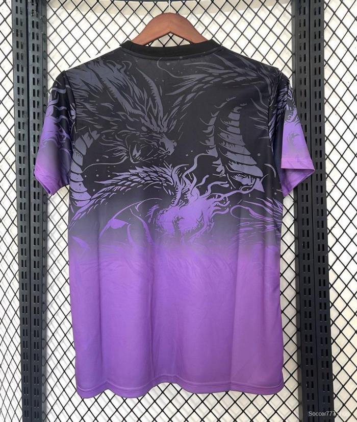 25/26 Real Madrid  Obsidian Dragon  Special Purple Jersey