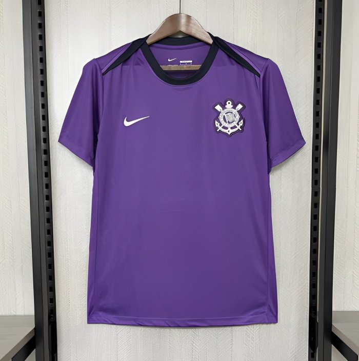 25/26 Corinthians Training Jersey Purple Jersey S-XXXXL