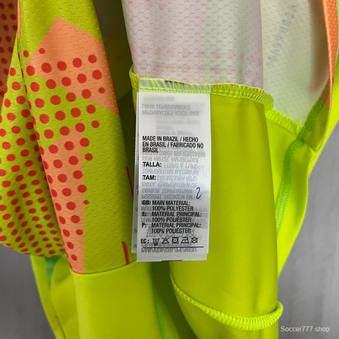 25/26 Flamengo Goalkeeper Fluorescent Green Jersey S-XXXXL