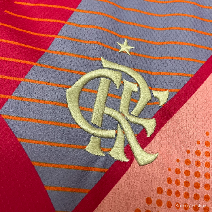 25/26 Flamengo Goalkeeper Pink Jersey S-XXXXL