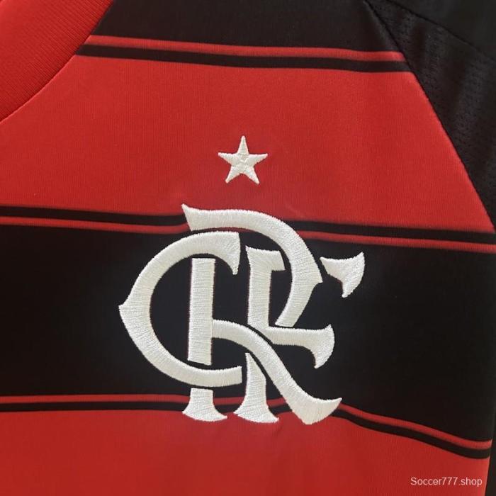 25/26 Long Sleeve Flamengo Home Jersey