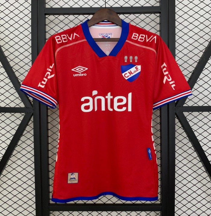 25/26 Uruguayan  Atlético Nacional Red Jersey