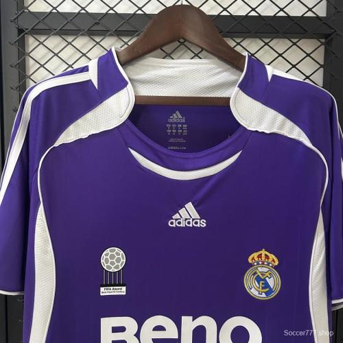 06/07 Retro Real Madrid THIRD Jersey
