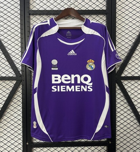 06/07 Retro Real Madrid THIRD Jersey