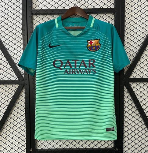 16/17 Retro Barcelona Third Jersey