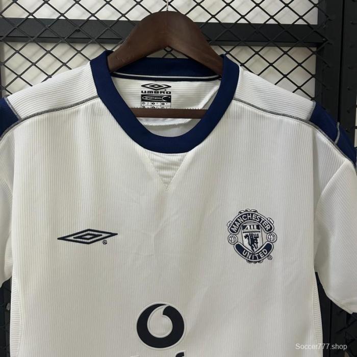 00/01 Retro Manchester United Away Jersey