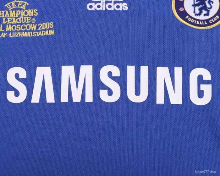 Retro Kids 07/08 Chelsea Home Champion Jersey