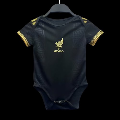 Baby 2025 Mexico Gold Cup Black Special Jersey