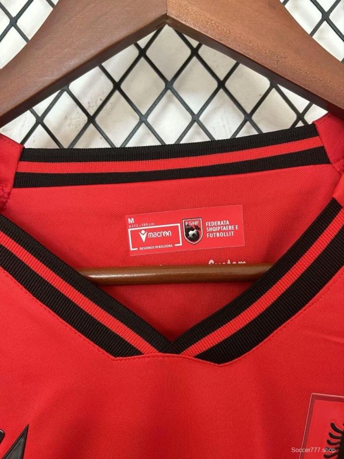 2025 Albania Home Jersey