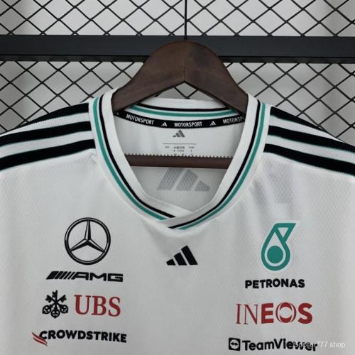 2025 F1 Formula AMG White T-Shirt