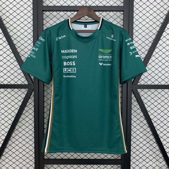 2025 F1 Formula Aston Martin Green T-Shirt