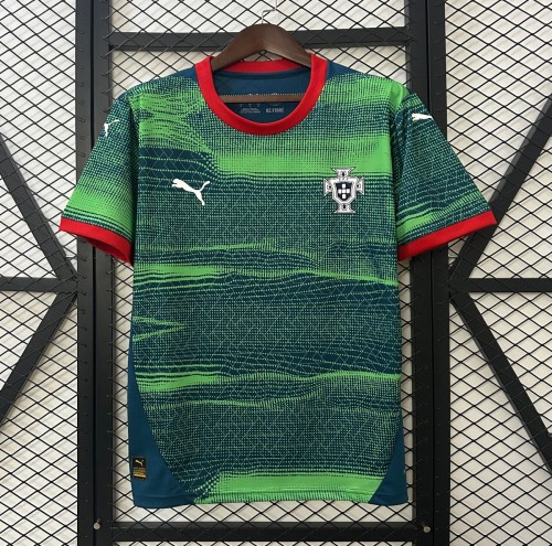 2025 Portugal E-sports Home Green Jersey