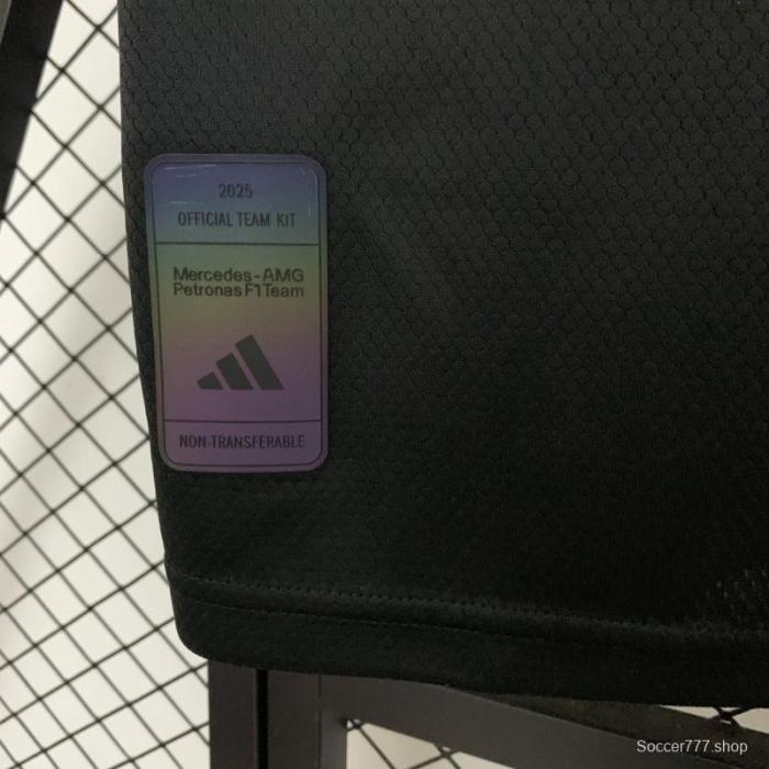 2025 F1 Formula AMG Black T-Shirt