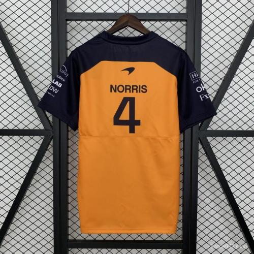 2025 Polo F1 Formula Orange Mclaren Norris Jersey