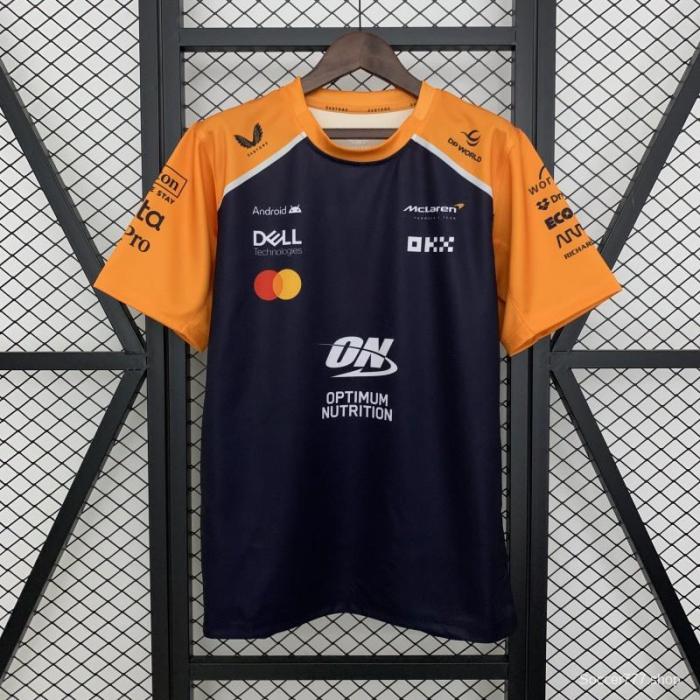 2025 F1 Formula Orange/Navy Mclaren Jersey