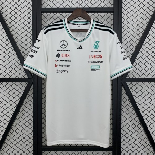 2025 F1 Formula AMG White T-Shirt