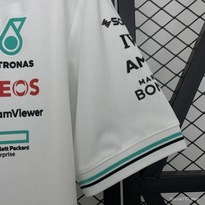 2025 F1 Formula AMG White T-Shirt