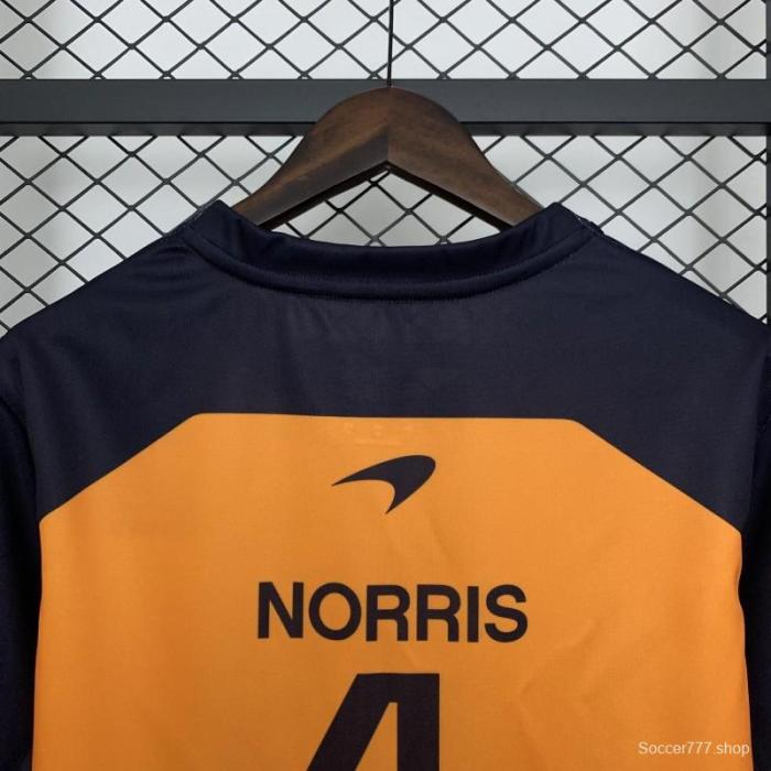 2025 F1 Formula Orange/Black Mclaren Norris T-Shirt