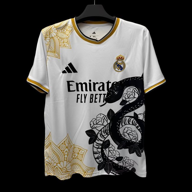 25/26 Real Madrid Purple Special Snake Pattern Jersey