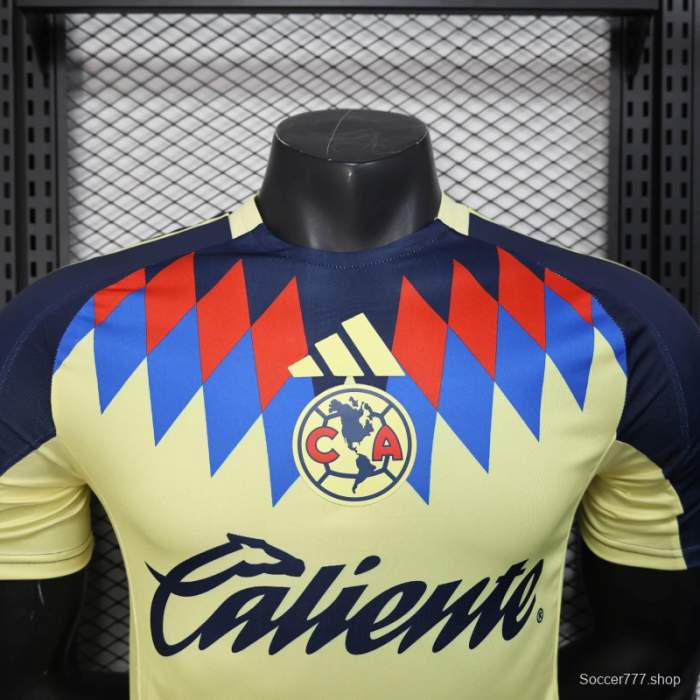 25/26 Player Version Club America Special Pre-Match Jersey