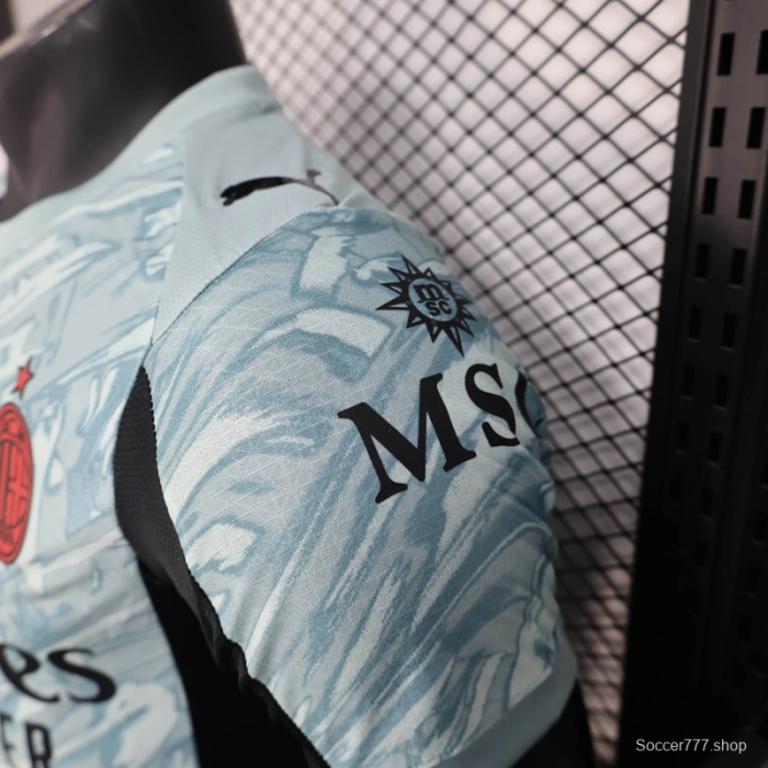25/26 Player Version AC Milan Away Jersey