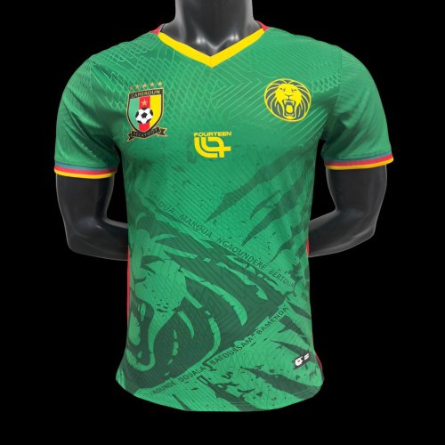 Player Version 2025 Cameroon Home Jersey