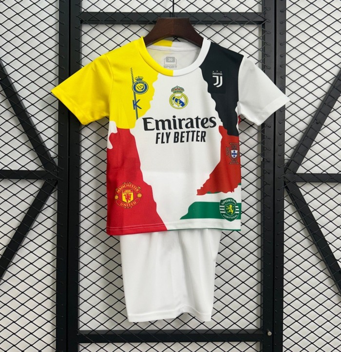 Kids Cristiano Ronaldo Commemorative Edition Size 16-28